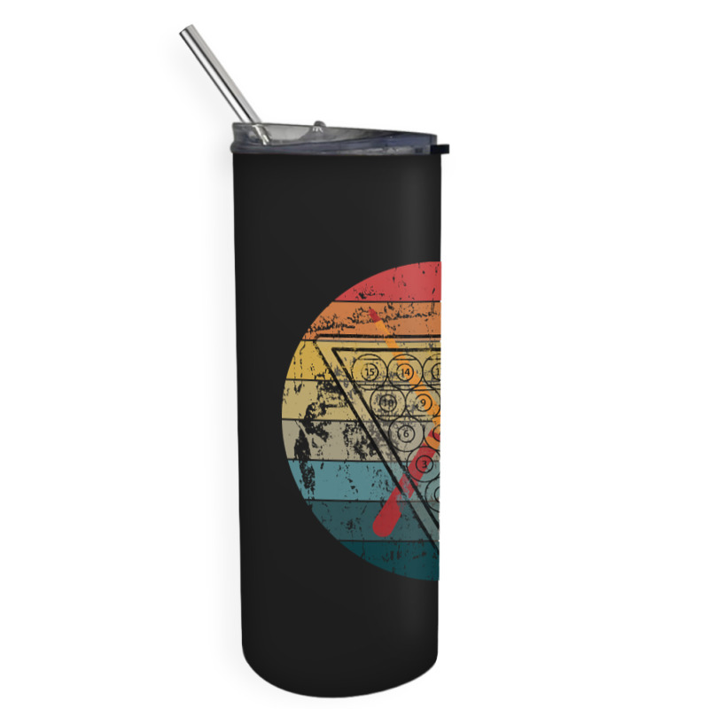 8-ball Billiard Ball Skinny Tumbler | Artistshot