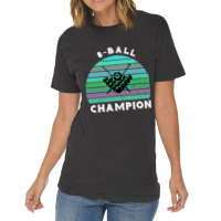 8-ball Pool Champion - Billiards Sunset Vintage T-shirt | Artistshot