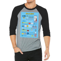 Fuller House Quotes Poster Funny 3/4 Sleeve Shirt | Artistshot