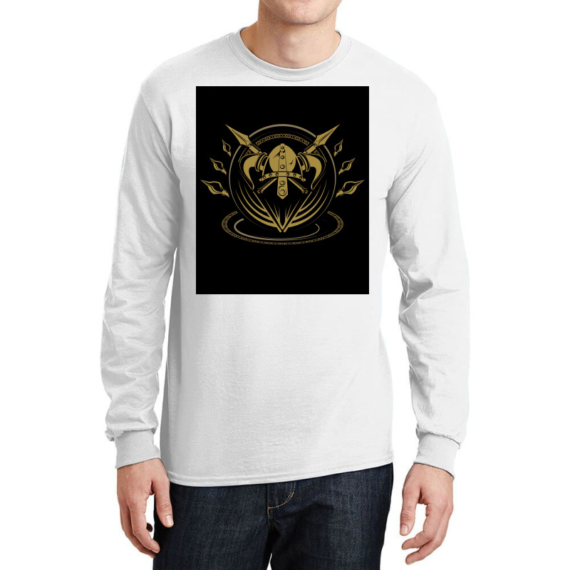 Vikings Iceland  Vintage Trending Long Sleeve Shirts | Artistshot