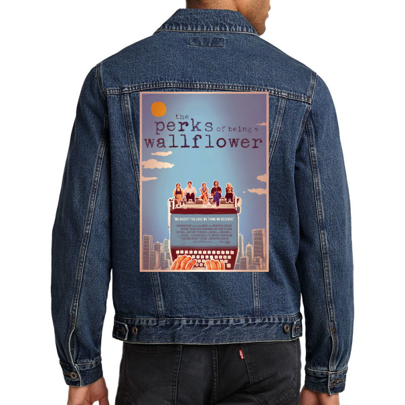 Friends Poster Music (1) Men Denim Jacket by nanzolveyt | Artistshot