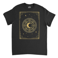 Magic Celestial Body Pagan Occult Stargazer Crescent Moon T Shirt Classic T-shirt | Artistshot