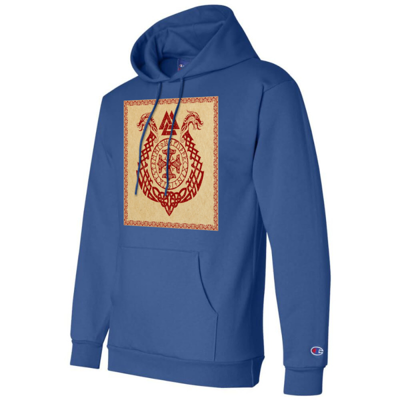 Vikingsnorse Runes Dragon Boat Vikings  Boy Gift Champion Hoodie | Artistshot