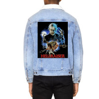 Hellraiser Poster Summer Cool Unisex Sherpa-lined Denim Jacket | Artistshot