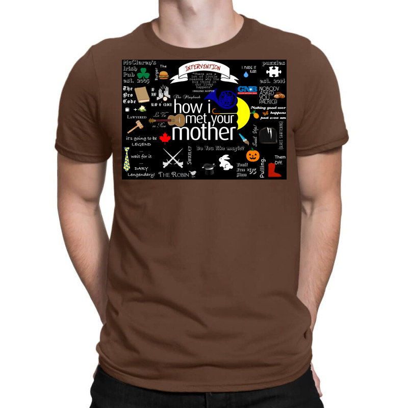 Himym Poster Aesthetic T-shirt | Artistshot