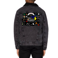 Himym Poster Aesthetic Unisex Sherpa-lined Denim Jacket | Artistshot