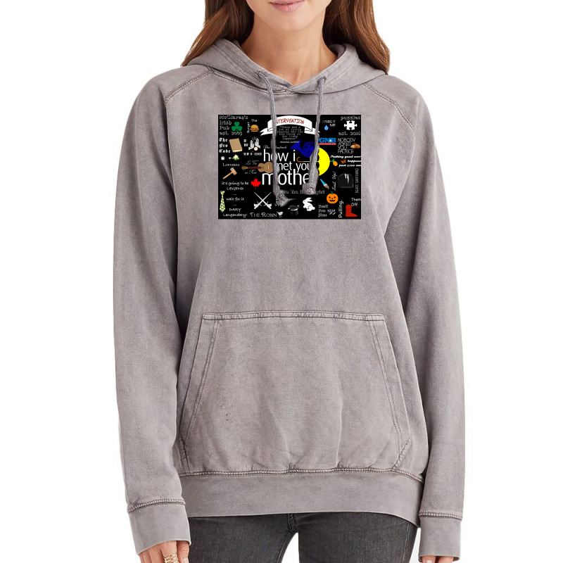 Himym Poster Aesthetic Vintage Hoodie | Artistshot