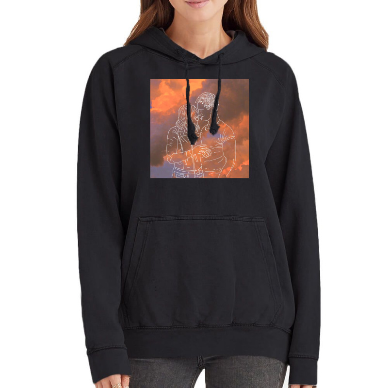 Logan And Veronica Poster Girl (1) Vintage Hoodie | Artistshot