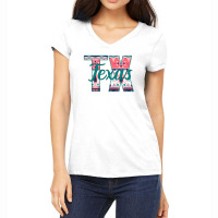 Texas Women's V-neck T-shirt | Artistshot