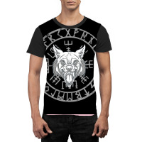 Wolf With Runes Viking Wolf Head  Boy Boy Graphic T-shirt | Artistshot