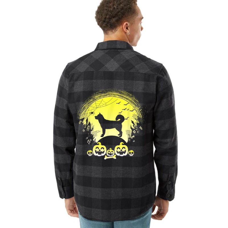 Holiday 365 Halloween Alaskan malamute Dog Scary Custom T Shirt Flannel Shirt | Artistshot