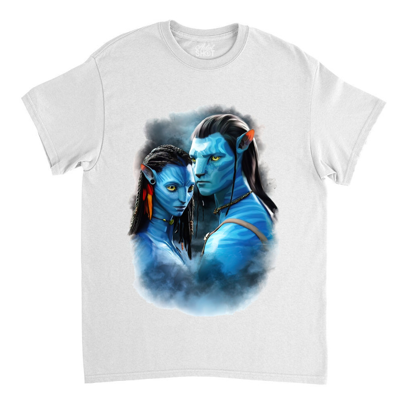 Avatar 2   The Way Of Water Avatar Neytiri Jake Sully Classic T-shirt by Dinh Quan | Artistshot