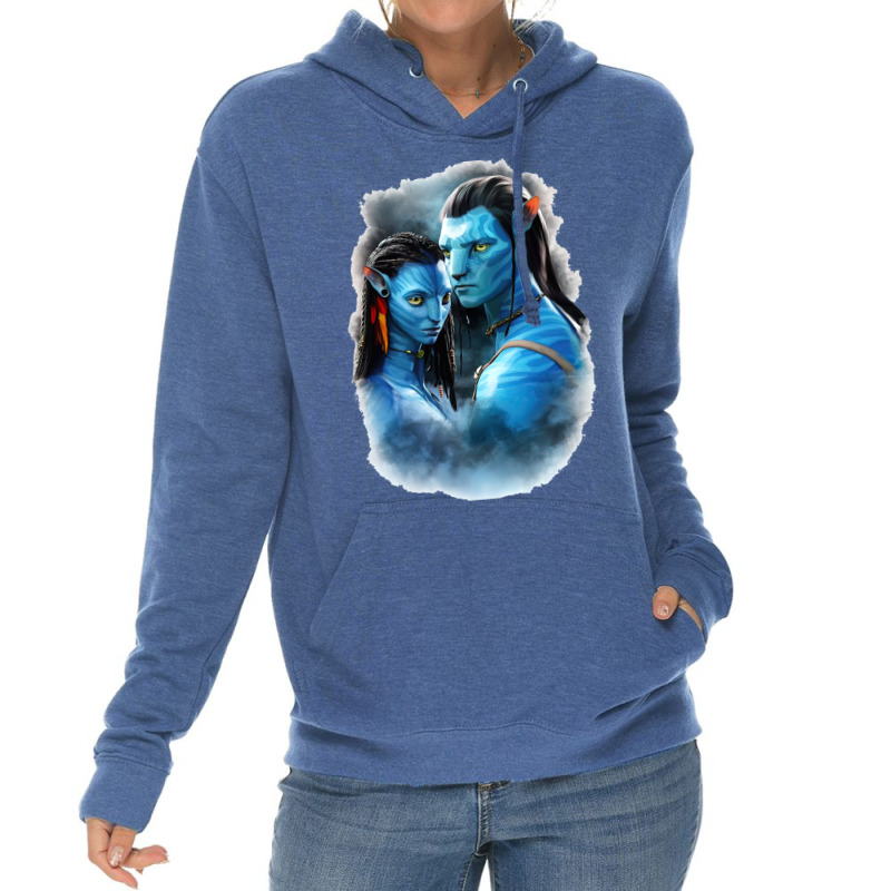 Avatar 2   The Way Of Water Avatar Neytiri Jake Sully Lightweight Hoodie by Dinh Quan | Artistshot