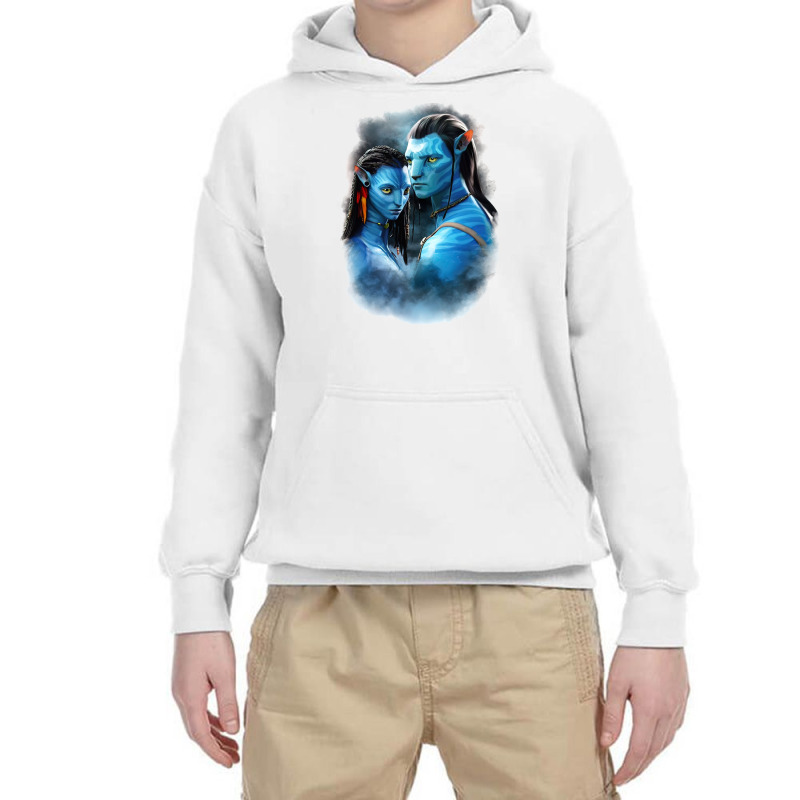 Avatar 2   The Way Of Water Avatar Neytiri Jake Sully Youth Hoodie by Dinh Quan | Artistshot