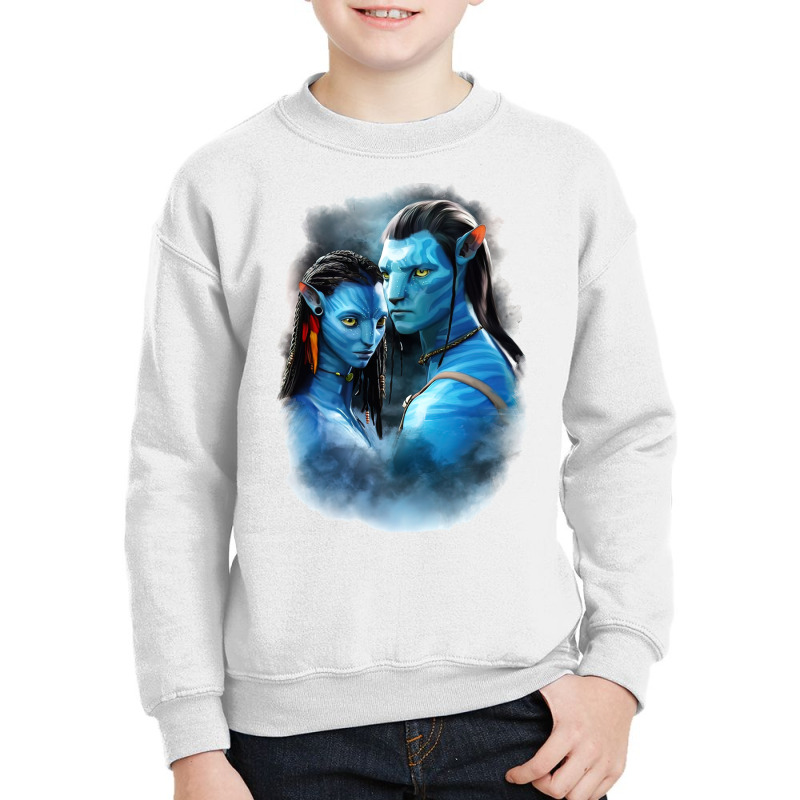 Avatar 2   The Way Of Water Avatar Neytiri Jake Sully Youth Sweatshirt by Dinh Quan | Artistshot