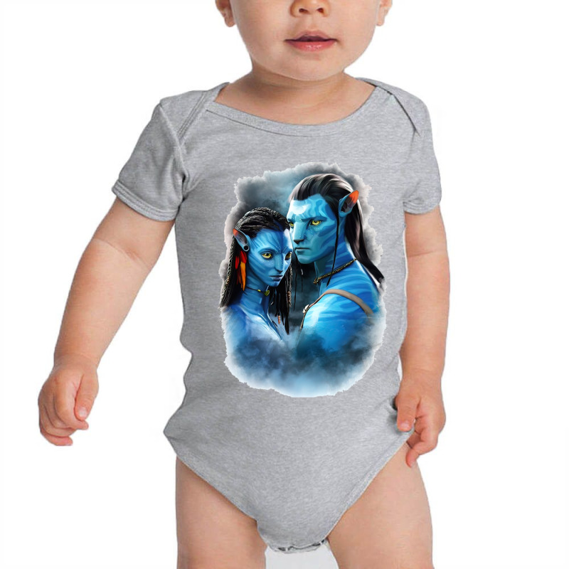 Avatar 2   The Way Of Water Avatar Neytiri Jake Sully Baby Bodysuit by Dinh Quan | Artistshot