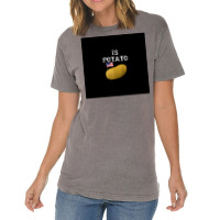 Is Potato As Seen On Late Night Television Poster Vintage T-shirt | Artistshot