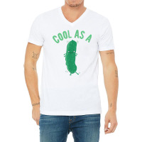 Cool As A Cucumber Costume T Shirt V-neck Tee | Artistshot