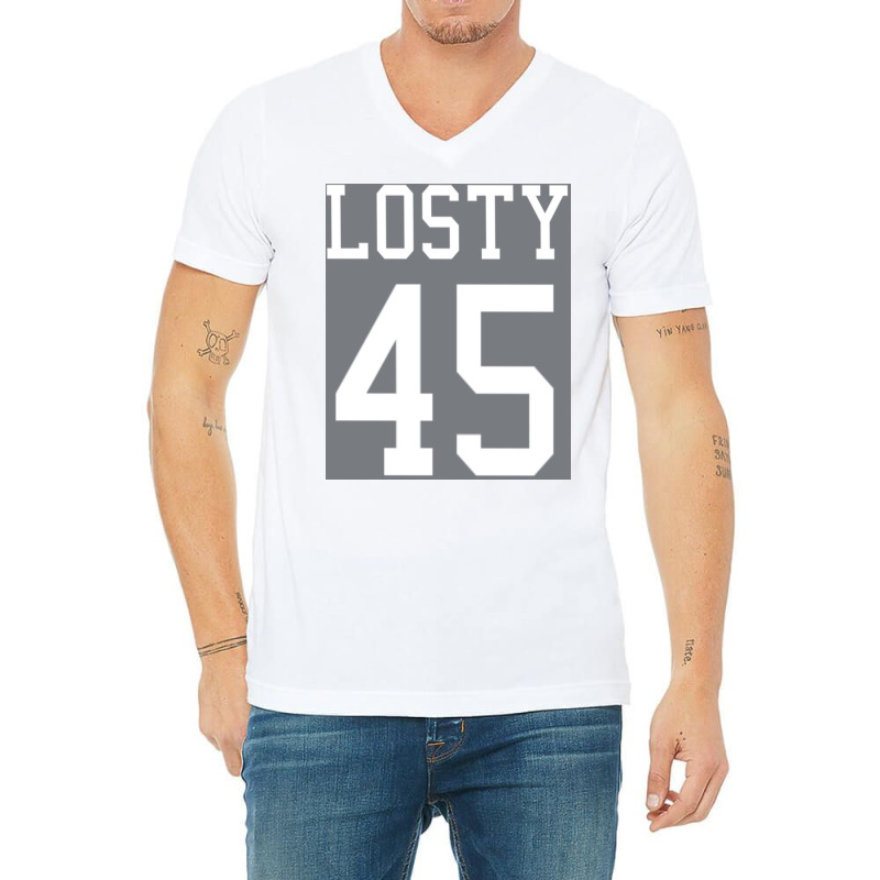 Paddy Losty Pintman 45 Jersey Poster (1) V-Neck Tee by zagarboddaq | Artistshot