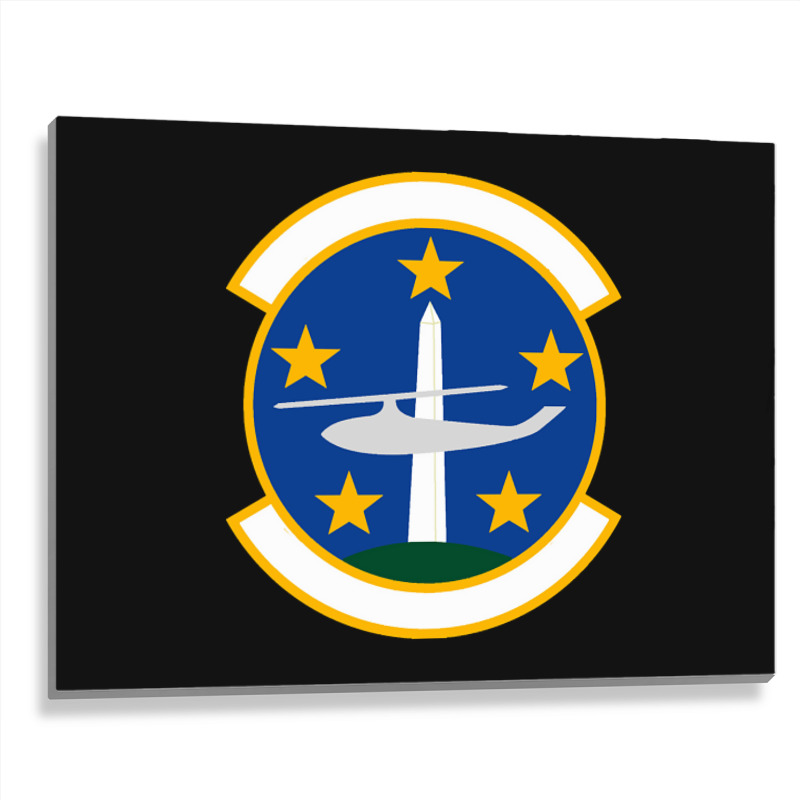 1 Helicopter Squadron (u.s. Air Force) Metal Print Horizontal | Artistshot