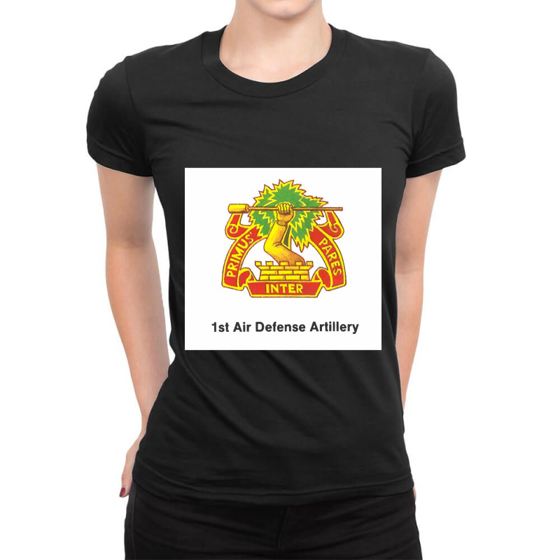 1st Air Defense Artillery Ladies Fitted T-Shirt by Weasetu1379 | Artistshot