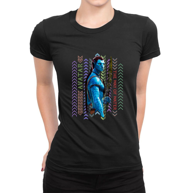 Avatar The Way Of Water 1 Ladies Fitted T-Shirt by Dinh Quan | Artistshot