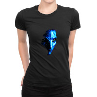 Blue Skin Ladies Fitted T-shirt | Artistshot