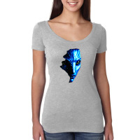 Blue Skin Women's Triblend Scoop T-shirt | Artistshot