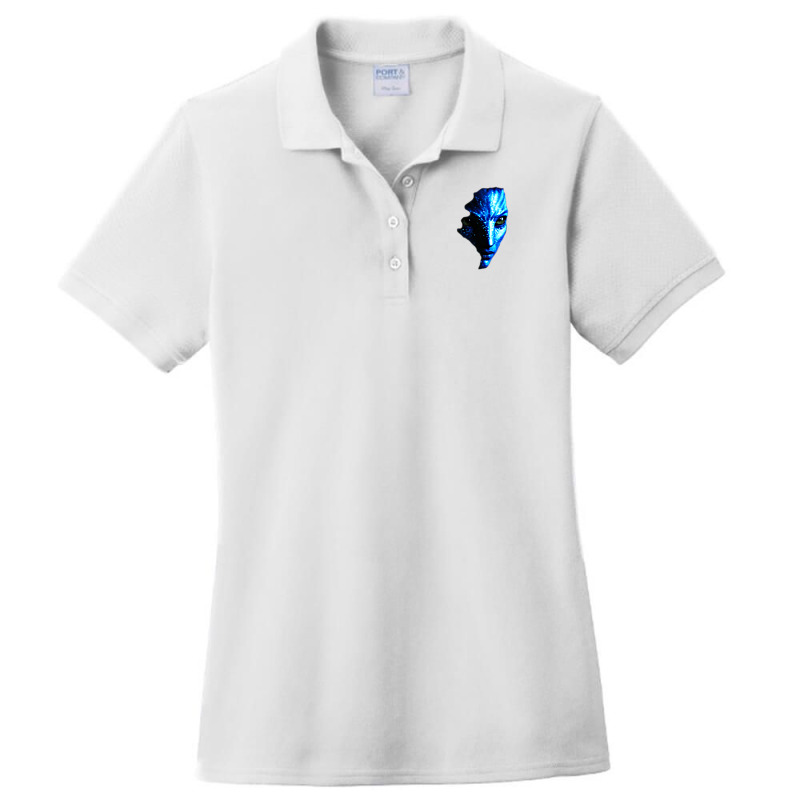 Blue Skin Ladies Polo Shirt by Dinh Quan | Artistshot