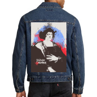 Christopher Columbus In Painting Art Men Denim Jacket | Artistshot