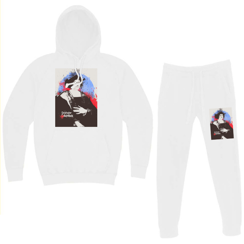 Christopher Columbus In Painting Art Hoodie & Jogger Set | Artistshot