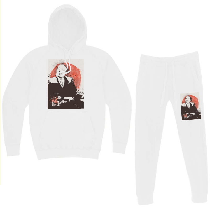 Martin Luther King Jr Painting Art Hoodie & Jogger Set | Artistshot