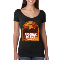 Afognak Island State Park Alaska Women's Triblend Scoop T-shirt | Artistshot