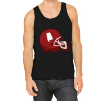 Alabama Outline Football Helmet Tank Top | Artistshot