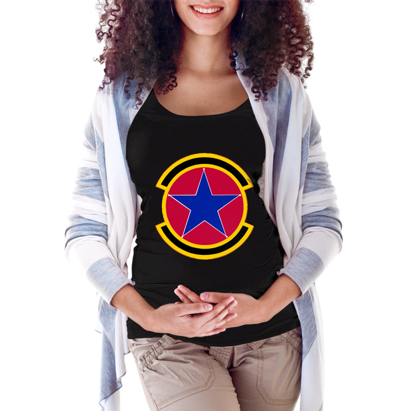 2 Operations Support Squadron Acc (u.s. Air Force) Maternity Scoop Neck T-shirt by Weasetu1379 | Artistshot