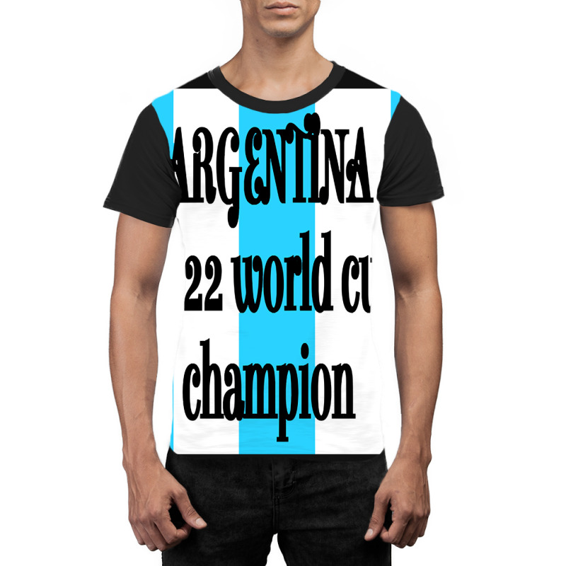 Argentina Champion Graphic T-shirt | Artistshot