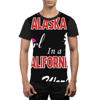 Alaska - California Graphic T-shirt | Artistshot