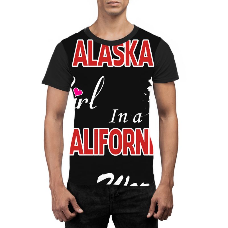 Alaska - California Graphic T-shirt | Artistshot