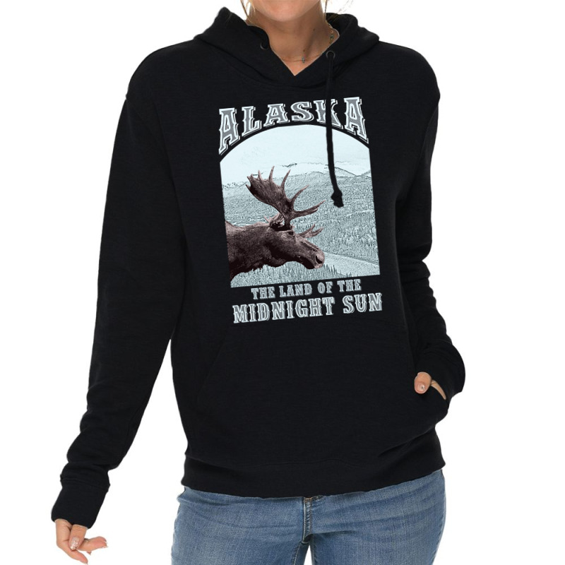 Alaska - The Land Of The Midnight Sun Lightweight Hoodie by stumbledfeatures425 | Artistshot