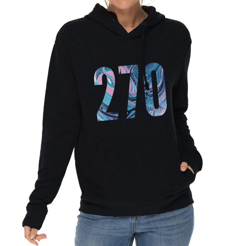 270 Area Code Zip Code Location Teal Blue Purple Lightweight Hoodie by sausagefencing57 | Artistshot