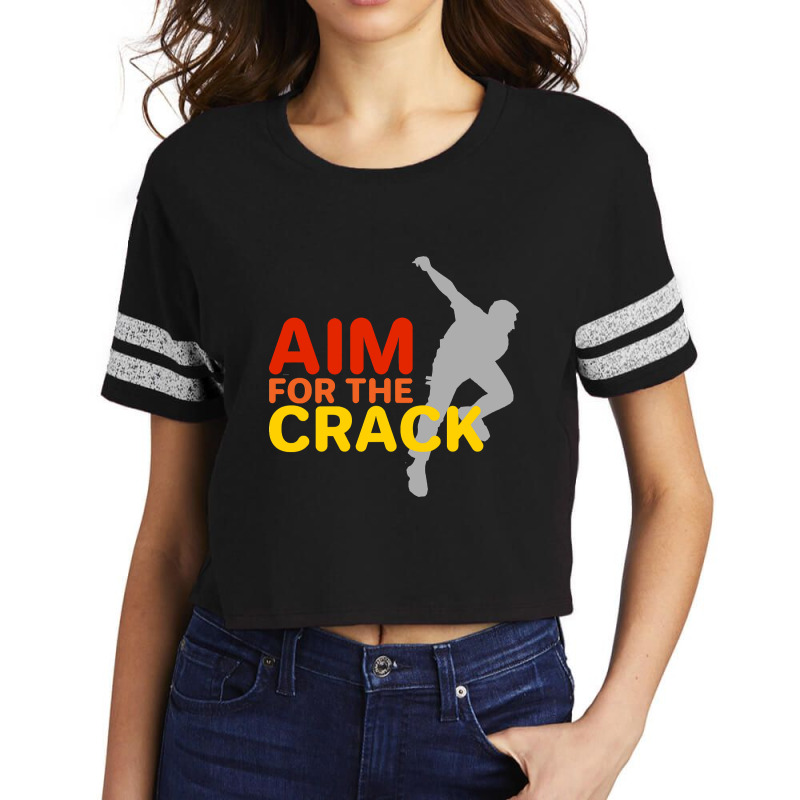 Aim For That Wickets Scorecard Crop Tee by mysofiazo | Artistshot