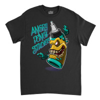 Angry Ink Bottle Classic T-shirt | Artistshot