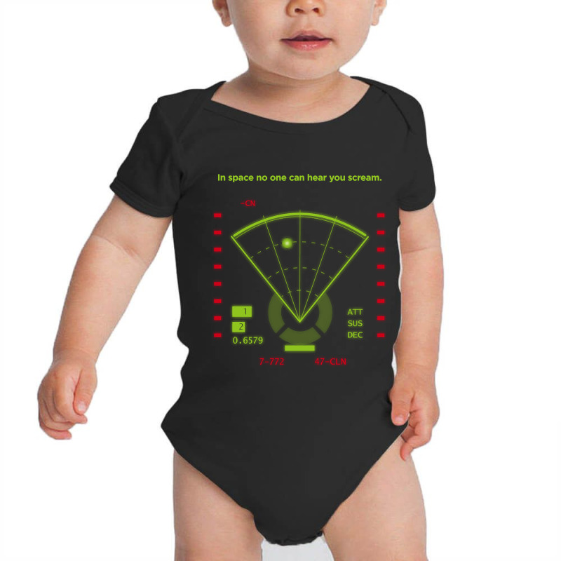 Alien Motion Tracker In Space Baby Bodysuit by fencevaudeville14 | Artistshot