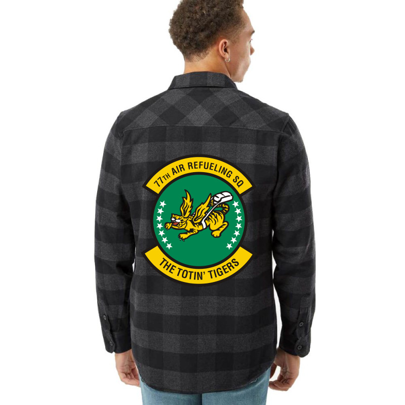 77 Air Refueling Squadron Afrc (u.s. Air Force) Flannel Shirt by nourishnormally484 | Artistshot