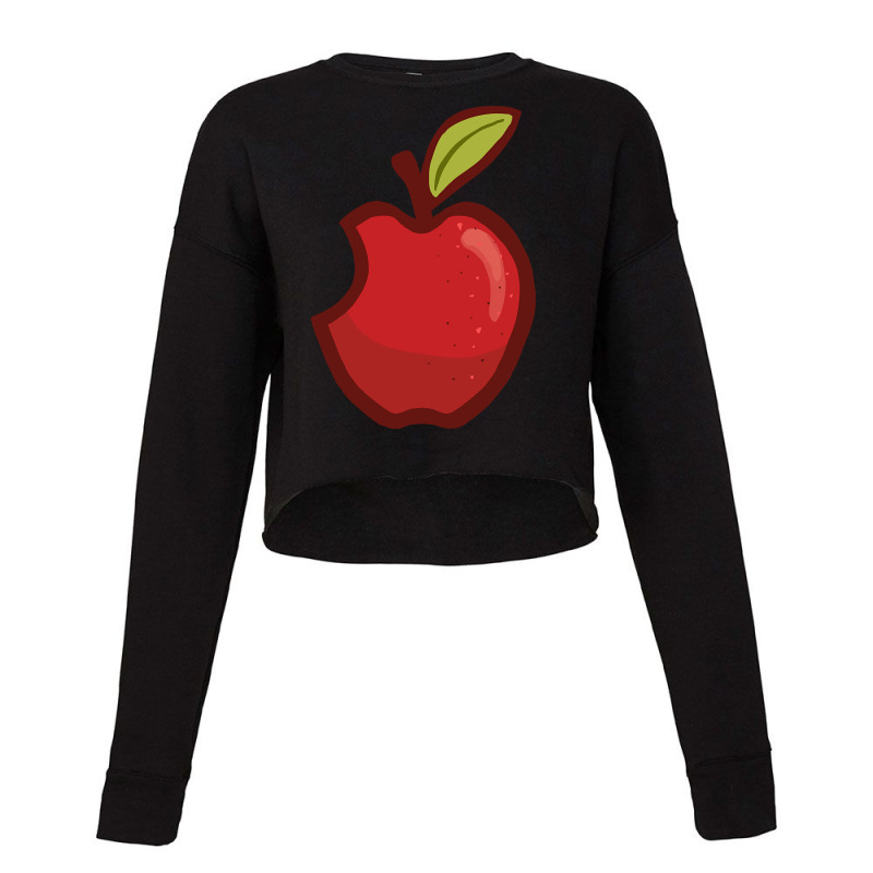 Apple Cartoon Cropped Sweater by resaleberries875 | Artistshot