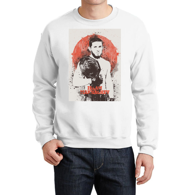 Islam Makhachev Crewneck Sweatshirt | Artistshot