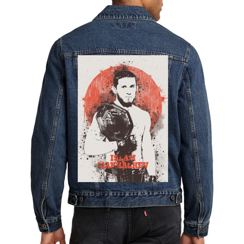 Islam Makhachev Men Denim Jacket | Artistshot