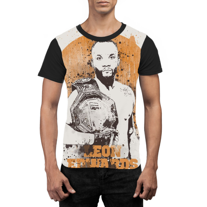 Leon Edwards Painting Art Graphic T-shirt | Artistshot