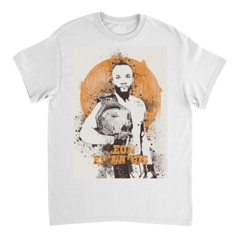 Leon Edwards Painting Art Classic T-shirt | Artistshot