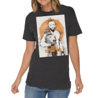 Leon Edwards Painting Art Vintage T-shirt | Artistshot